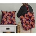 thumbnail image 5 of Soimoi Viscose Chiffon Fabric Triangle & Pine Fruits Print Fabric by Yard 42 Inch Wide, 5 of 5