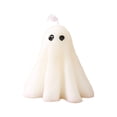 thumbnail image 2 of Halloween Ghost Candle Figurine Decor, Cute Spooky Wax Centerpiece Ornament Stable Base, Tabletop Party Home Display for Halloween Haunted House Decoration, 2 of 9