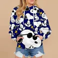 thumbnail image 2 of Sudadera con capucha MINISO Disney Snoopy, suéter de manga larga para mamá y yo, impresión 3D, ropa para hombres, mujeres y niños, tops cálidos para otoño e invierno, 2 of 5