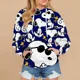 thumbnail image 2 of Sudadera con capucha MINISO Disney Snoopy, suéter de manga larga para mamá y yo, impresión 3D, ropa para hombres, mujeres y niños, tops cálidos para otoño e invierno, 2 of 5