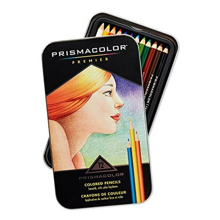 Prismacolor Premier Colored Woodcase Pencils, 12 Assorted Colors with Strathmore Palette Paper Pad, 12 by 16 Inch  2 Items Bundled by Maven