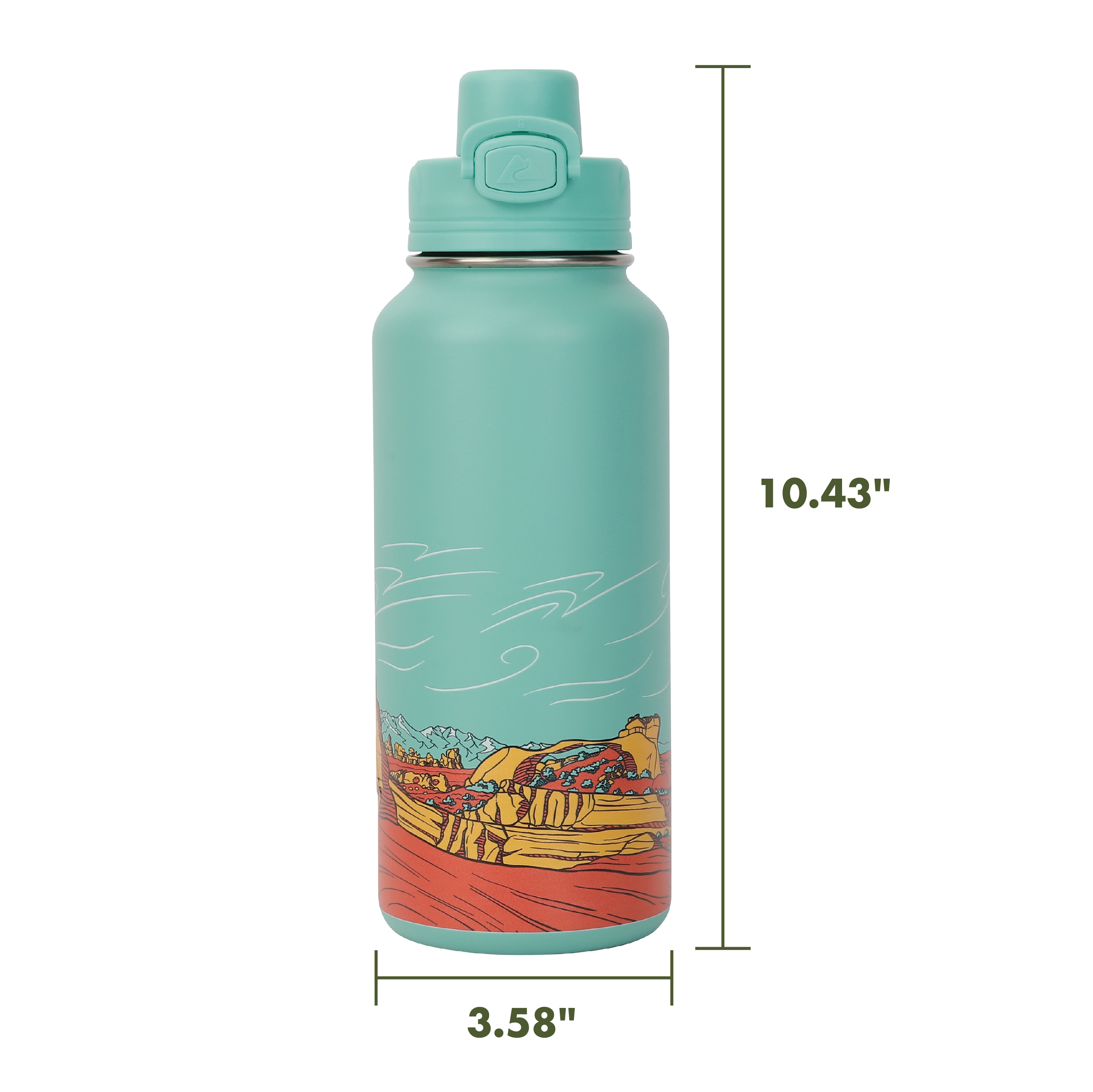 Ozark Trail 32 oz Insulated Stainless Steel Water Bottle photo 3
