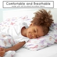 thumbnail image 4 of Sweet Jojo Designs Butterfly Blush Pink and Purple Girl Full/Queen Bed Comforter Bedding Set 3 Piece, 4 of 6