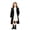 Black, variant on Generic Girl's Rain Jackets Lightweight Waterproof Trench Coat Raincoats for Kids Teen Windbreaker Peacoat Double Breasted Dress Coat
