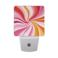 thumbnail image 6 of Yayeee LED Plug in Night Light for The Home with Auto Dusk to Dawn Light Sensors, 2 Pack, Swirling Lines, 6 of 6