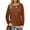Caramel, variant on Fantaslook Color Block Sweatshirts for Women Crewneck Long Sleeve Shirts Fashion Tops Pullover Sweatshirts Fall Outfits