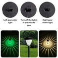 thumbnail image 6 of Harpi Solar Landscape Lights Outdoor Solar Light and Shadow Lights, Garden Lights, Garden Villa Balcony Decoration Atmosphere Lights, Garden Courtyard Layout Inserted Lights, 6 of 8