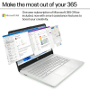 HP Laptop 14 inch, 4GB DDR4, 192GB Storage(128GB eMMC+64GB SD Card) Laptops Computer, Intel Quad-Core N150 Processor, 1 Year Office 365, Webcam, HDMI, WiFi6, USB-A&C, Fast Charge, Win 11 S