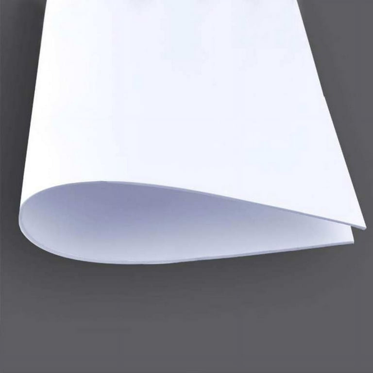 6pcs White Sheets Foam Board for Building Model 200 X 5mm