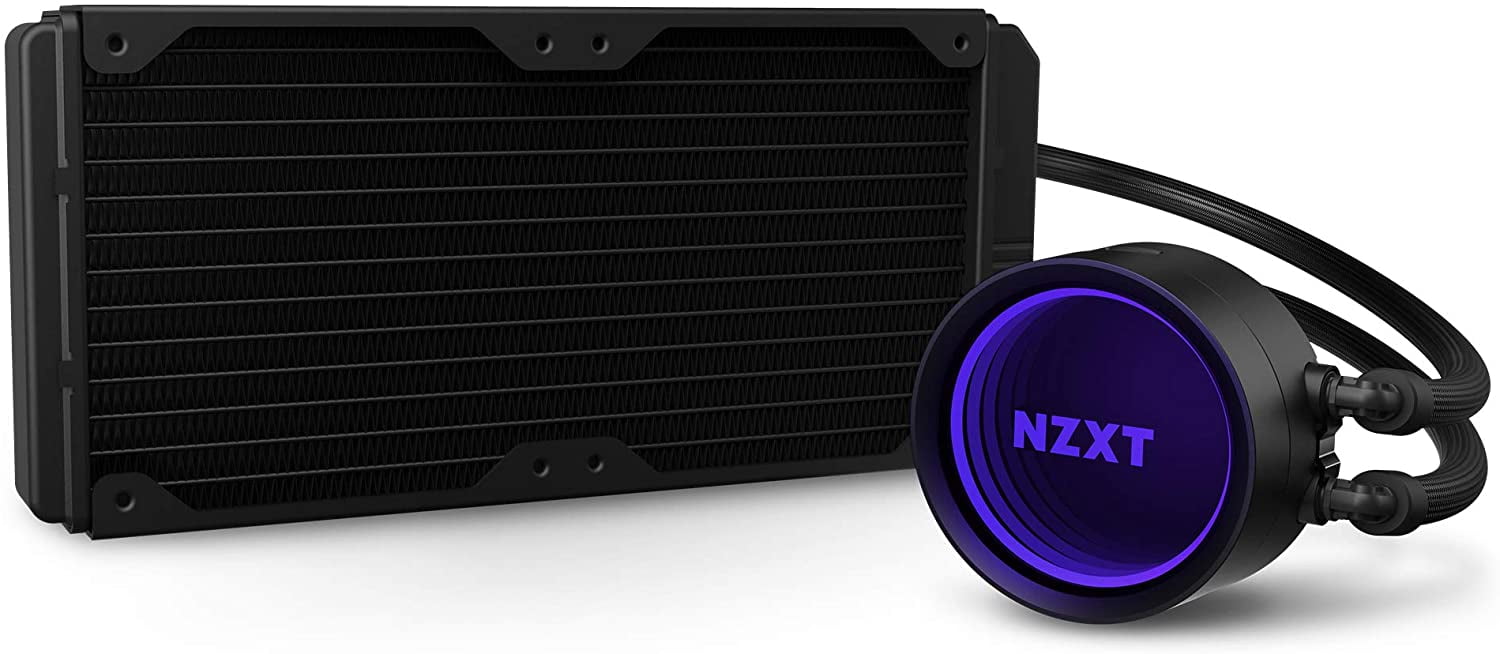 NZXT Kraken X52 240mm - All-In-One RGB CPU Liquid Cooler - CAM