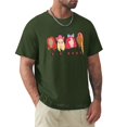 thumbnail image 1 of United Kingdolls Camiseta de algodón para hombre ropa de verano camisetas de gato camisetas negras, 1 of 7