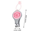 thumbnail image 2 of 4pcs Creative Keychain Pendants Nail Clippers Key Decorations (Assorted Color), 2 of 6