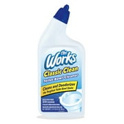 (2 pack) The Works Classic Clean Liquid Toilet Bowl Cleaner 24 floz