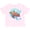 AD-Pink, variant on Key West, Florida Swimming Sea Turtle with Bubbles Boys or Girls Toddler T-Shirt