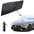 thumbnail image 1 of Parasol para ventana delantera de coche, parasol plegable para parabrisas delantero de coche (125*65 cm), 1 of 5