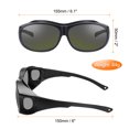 thumbnail image 2 of Gafas de soldadura Uxcell IR Shade 3, gafas protectoras certificadas CE, a prueba de luz, antiarañazos, ligeras y con lente envolvente, 2 of 7