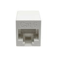 thumbnail image 2 of Tripp Lite Cat6 Straight-Through Modular In-Line Coupler Compact F/F TAA (N234-001-WH), 2 of 2