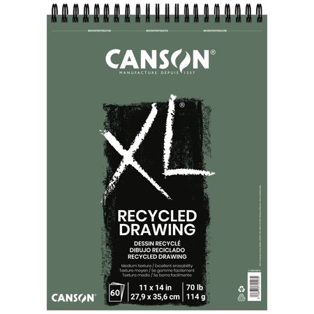 UPC: 3148955725535 | Canson XL Recycled Drawing Pad  11 in x 14 in  60 Sheets/Pad