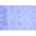 thumbnail image 1 of Ahgly Company Indoor Rectangle Oriental Blue Traditional Area Rugs, 3' x 5', 1 of 4