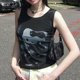 thumbnail image 1 of Sanrio-camisola sin mangas de Hello Kitty para mujer, camiseta sin mangas elástica básica, ropa de moda informal, Sexy, Y2k, Verano, 1 of 7