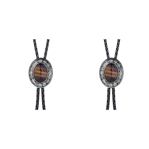Corbata de Bolo Minnieouse Hecho a Mano para Hombres y Mujeres Collar con Colgante Adornos de Cumpleaños