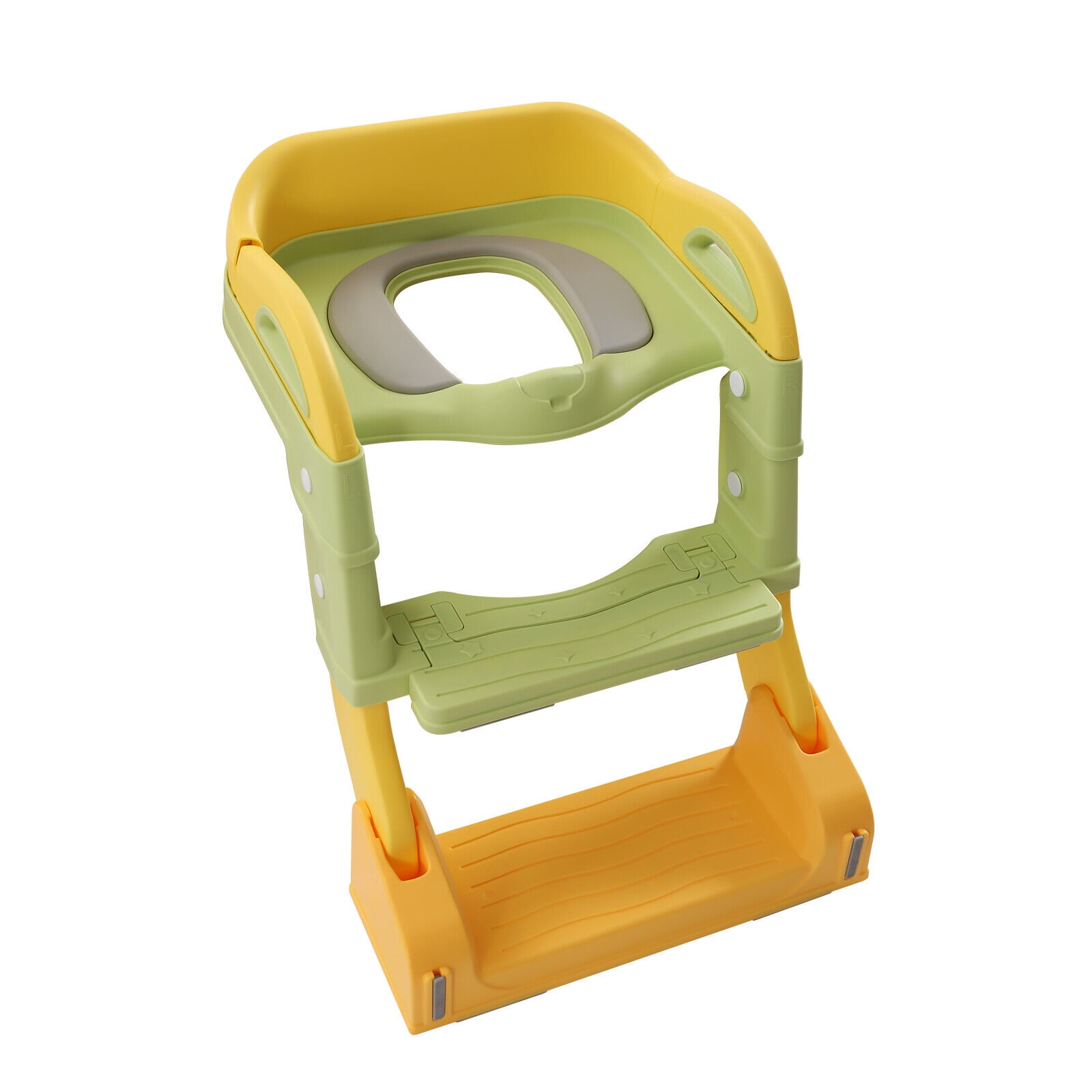 MIDUO Potty Training Toilet Seat with Step Stool Ladder for Kids