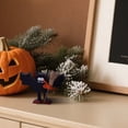 thumbnail image 6 of SeekLGT Halloween Ghost Decor Wooden Table Sign with Broomstick Freestanding Block Decor for Tiered Tray Home Kitchen Mantel, 1 pc, 6 of 8