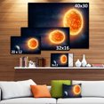 thumbnail image 3 of Planet Earth and Sun - Landscape Canvas Art Print, 3 of 4