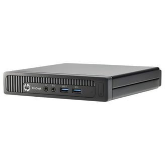 HP ProDesk 400 G3 Mini PC: Refurbished, Core i3, 8GB Mem, 256GB