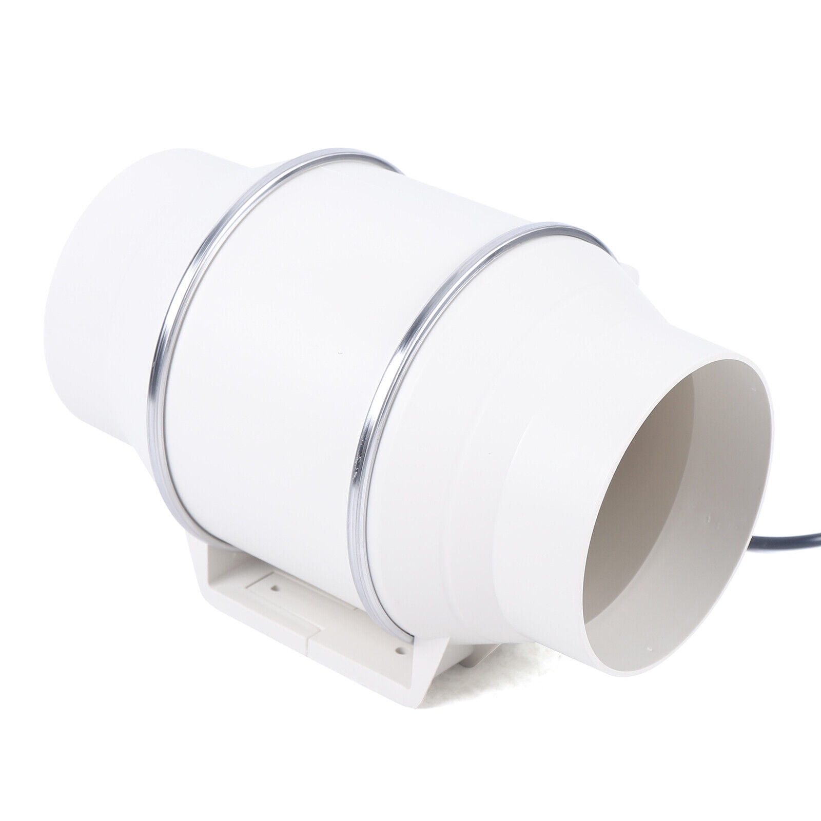 HF-150 6inch Inline Ventilation Fan Air Circulation Vent Exhaust Blower Fan 540m³/h White
