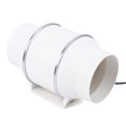 thumbnail image 5 of HF-150 6inch Inline Ventilation Fan Air Circulation Vent Exhaust Blower Fan 540m³/h White, 5 of 15