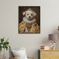 thumbnail image 4 of Paint By Numbers Kit for Adults Beginner - DIY Royal Pooch Elegant Portrait Canvas Painting Kits for Adults, Frameless Paint By Number for Adults for Home Wall Decor 16x20 Inch, 4 of 7