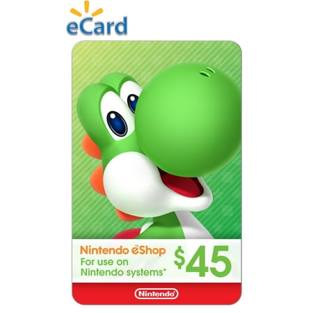 Nintendo eShop $45 Gift Card, Nintendo [Digital (Best Nintendo 3ds Eshop Games)