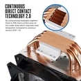 thumbnail image 4 of Cooler Master MAP-T4PN-220PC-R1 Cooling Fan/Heatsink - 1 x 120 mm - 2000 rpm66.7 CFM - 30 dB(A) Noise - 4-pin PWM - Socket AM3 PGA-941, Socket FM2, Socket AM2+ PGA-940, Socket FM1, Socket AM4, Socket, 4 of 13