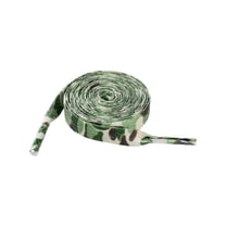 INSPIRE CHIC Thin Flat Shoelaces Camouflage Printed Shoe Laces Shoestring 1 Pair Army Green Camouflage 140cm/55.1''