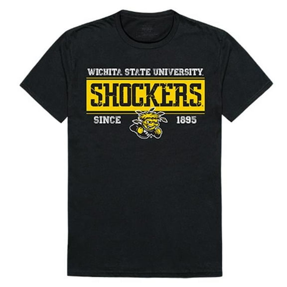 Wichita State Established Mens Tee - Black - Small