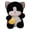 Black, variant on Cute Cat Plush Toy Soft Stuffed Animal Cat, Kawaii Kitten Plushie with Persimmon, Toys for Girls Kids 2-6 Years, Birthday Christmas Gifts(Black,45cm)