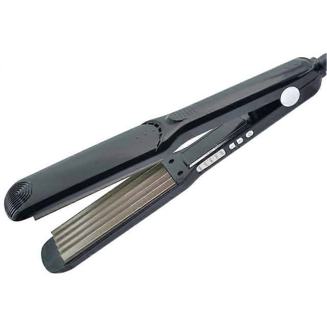 Rizador de pelo profesional y ondulador cerámico con temperatura ajustable para volumen y textura.