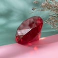 thumbnail image 3 of Pisapapeles Longwin con forma de diamante de cristal, 10 cm, color rojo, decoración del hogar, 3 of 6