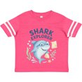 thumbnail image 3 of Inktastic Shark Explorer Ocean Adventure Boys or Girls Toddler T-Shirt, 3 of 5