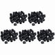 thumbnail image 1 of Tapones de Goma 200 Piezas Extremos de Tubo de Goma Negra Redondos de 10 mm, 1 of 5
