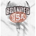 thumbnail image 2 of USA American Country Farm Cowboy Men's Big & Tall Crewneck Graphic Tee Brisco Brands 4X, 2 of 4