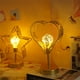 thumbnail image 4 of Lámpara decorativa de hierro, lámpara de mesa decorativa de hierro a batería, lámpara LED cálida, lámpara decorativa de hierro sinuosa, cumpleaños, Navidad, San Valentín, nuevas luces decorativas., 4 of 6