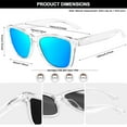 thumbnail image 4 of Joopin Unisex Polarized Square Sunglass, Blue, 4 of 8