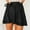 Black, variant on Nnhblu New Fashion Stretch Wrinkled Knit Skirt Side Drawstring Tie-Dye Hip Skirt Womens Skirts Skorts Skirts for Women Brown