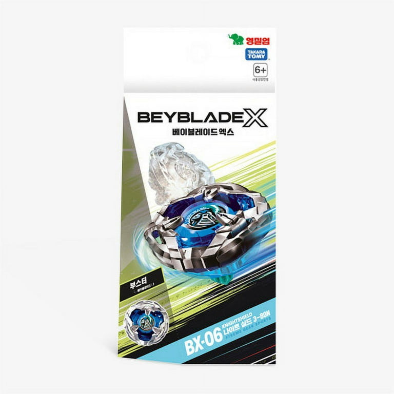 Takara Tomy Beyblade X BX-06 Booster Knight Shield 3-80N