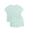 Iceland Green, variant on Asklazy Two Piece Sets for Women Summer Travel Vacation Outfits Pleated Short Sleeve Lounge Sets,Mother‘s Day,Orange,L
