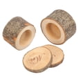 thumbnail image 2 of 2Pcs Ring Box Portable Wooden Retro Design Ring Bearer Box for Weddings Handicrafts DIY Gifts, 2 of 14