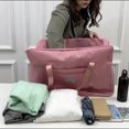thumbnail image 4 of Bolso de mano de lona para mujer bolso de gimnasio impermeable bolso de mano Oxford bolso de moda para exteriores, 4 of 9