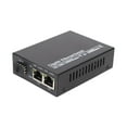thumbnail image 4 of Fiber Transceiver, Gigabit SFP To RJ45 Fiber Media Converter, Compatible With 10/100/1000 Base T Ethernet Connections, Tx1310nm, 1 Optical Port, 2 Electrical Ports, 4 of 8